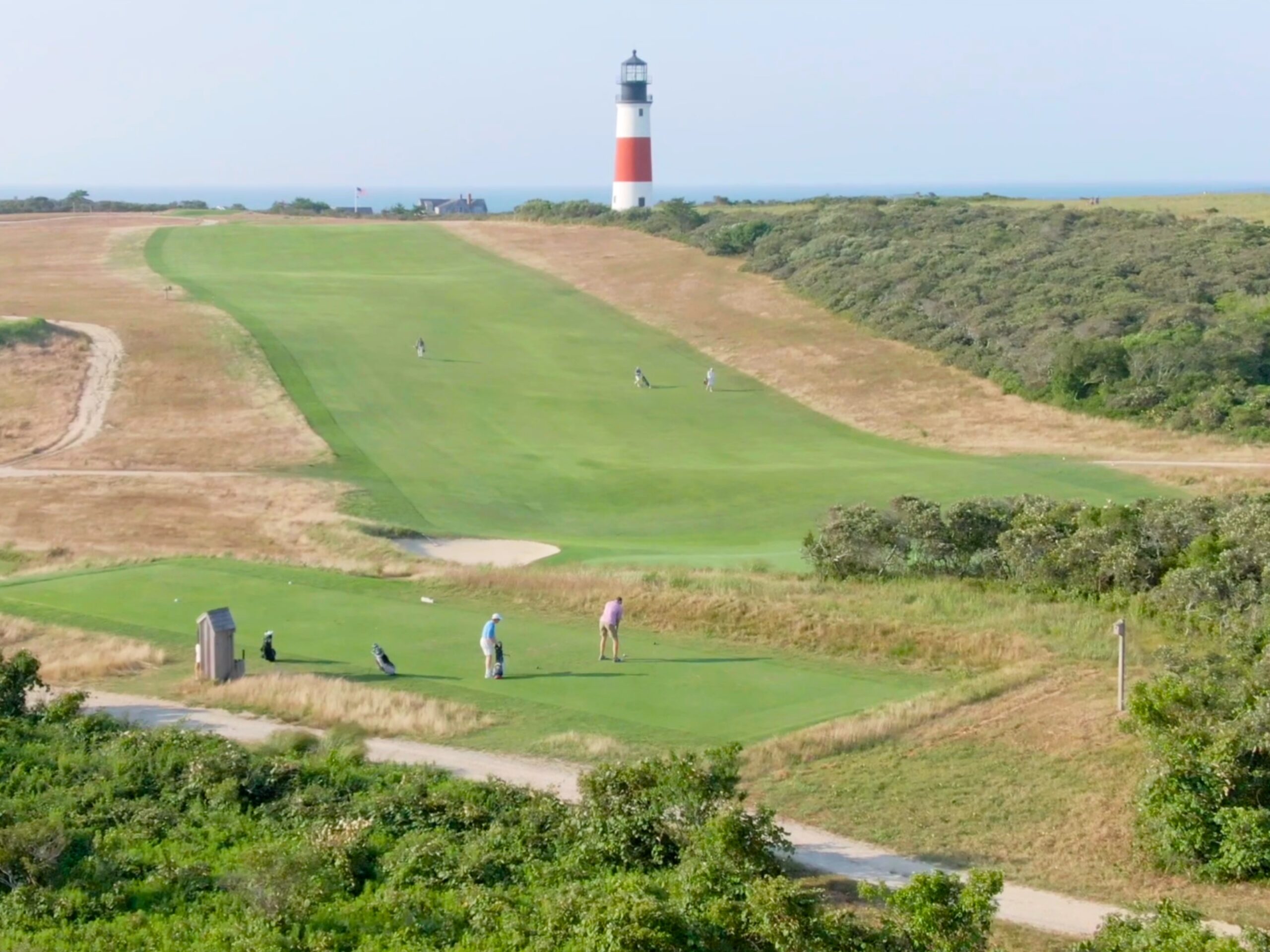 Stock footage of Nantucket's scenic landscapes for real estate social media content.